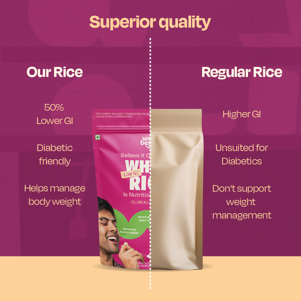 Low GI Rice Diabetics and PCOS friendly | Welly Belly – Welly Belly